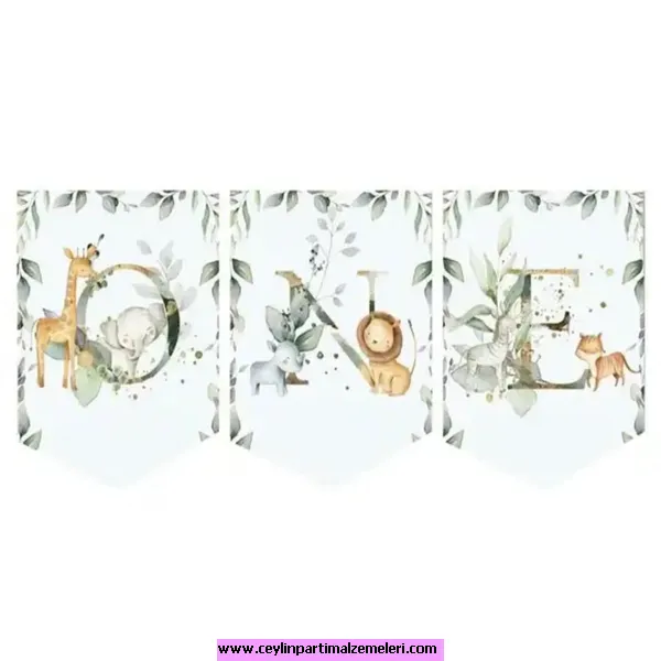 One Beyaz Hayvanlar Banner